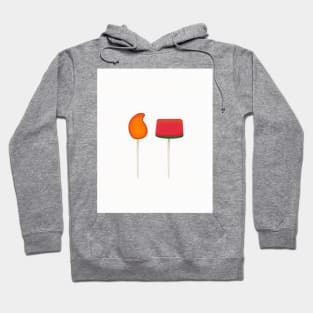 Fun bright Mexican paletas Hoodie